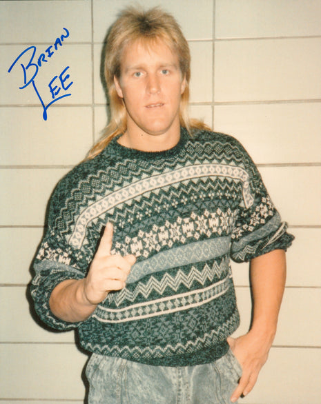 Brian Lee signed 8x10 Photo