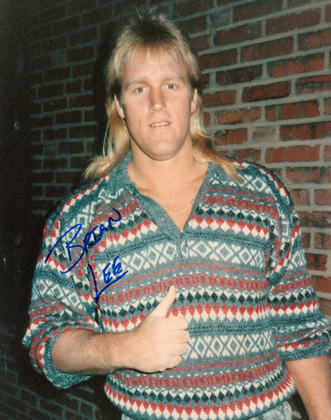 Brian Lee signed 8x10 Photo