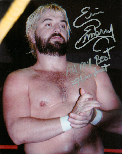 Eric Embry signed 8x10 Photo