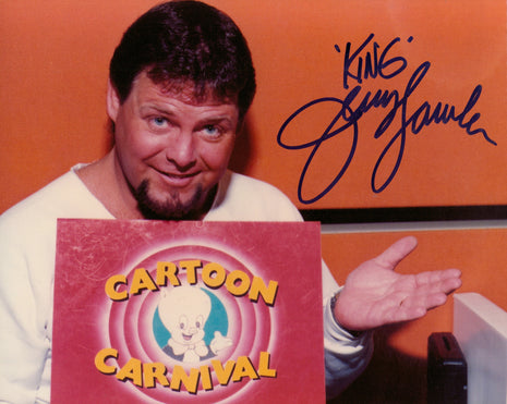 Jerry Lawler signed 8x10 Photo