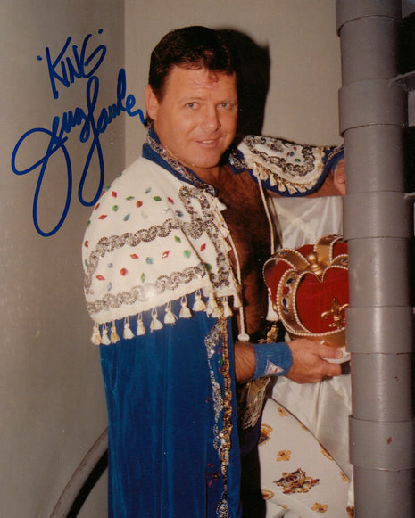 Jerry Lawler signed 8x10 Photo