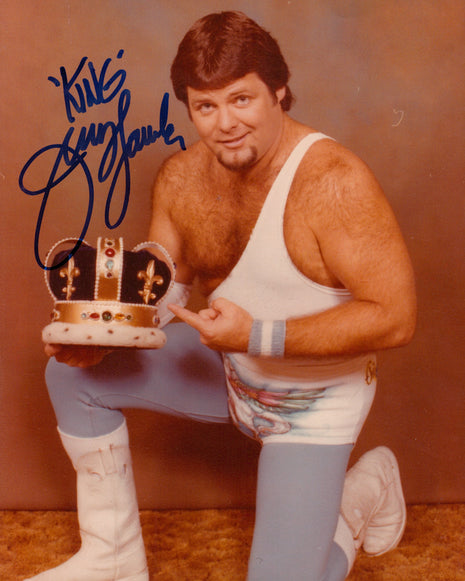 Jerry Lawler signed 8x10 Photo