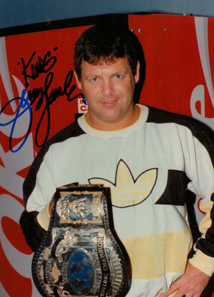 Jerry Lawler signed 8x10 Photo