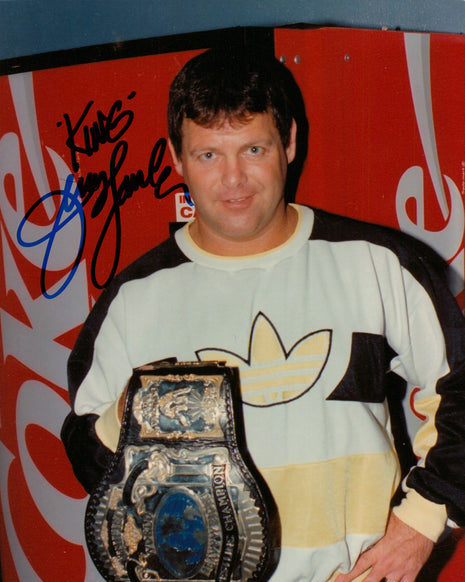 Jerry Lawler signed 8x10 Photo