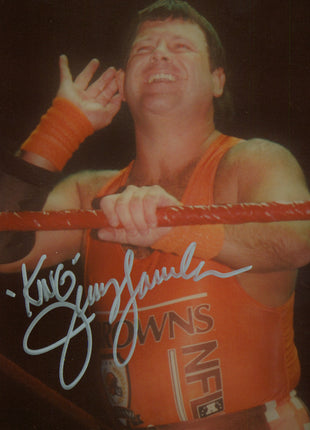 Jerry Lawler signed 8x10 Photo