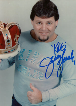 Jerry Lawler signed 8x10 Photo