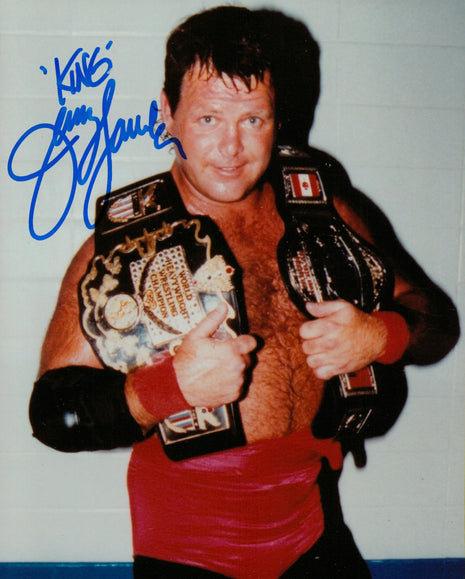 Jerry Lawler signed 8x10 Photo