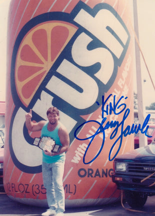 Jerry Lawler signed 8x10 Photo