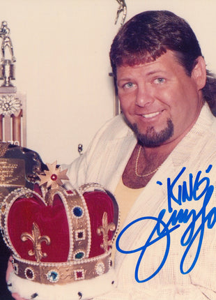 Jerry Lawler signed 8x10 Photo