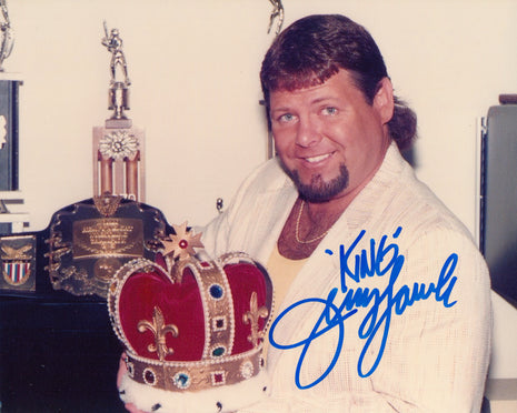 Jerry Lawler signed 8x10 Photo