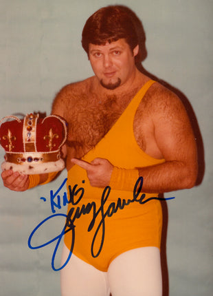 Jerry Lawler signed 8x10 Photo
