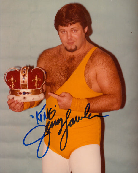 Jerry Lawler signed 8x10 Photo