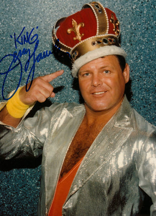 Jerry Lawler signed 8x10 Photo