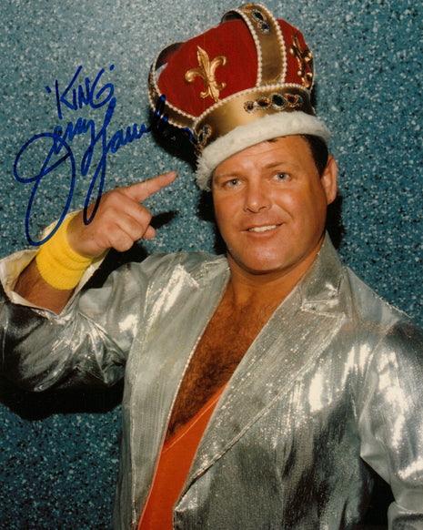 Jerry Lawler signed 8x10 Photo