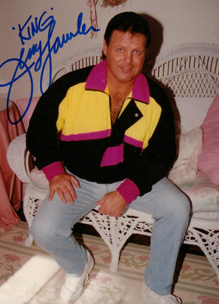Jerry Lawler signed 8x10 Photo