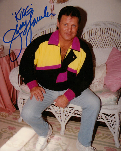 Jerry Lawler signed 8x10 Photo