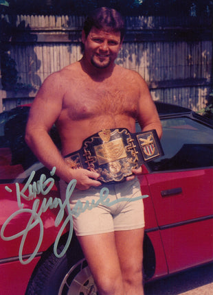 Jerry Lawler signed 8x10 Photo