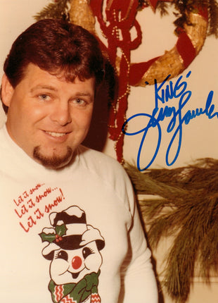 Jerry Lawler signed 8x10 Photo