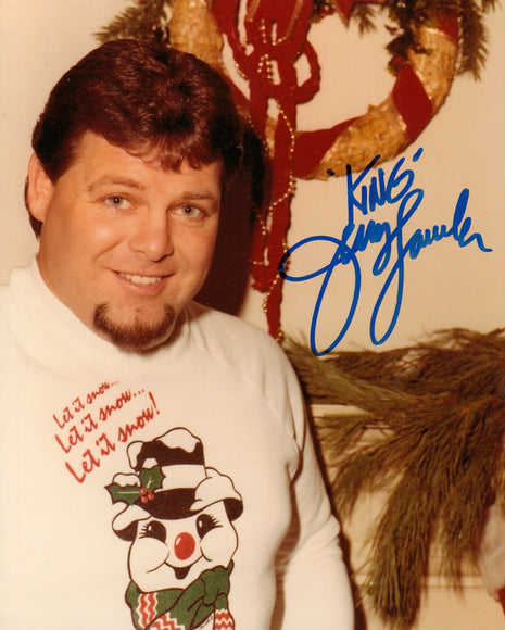 Jerry Lawler signed 8x10 Photo
