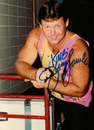 Jerry Lawler signed 8x10 Photo