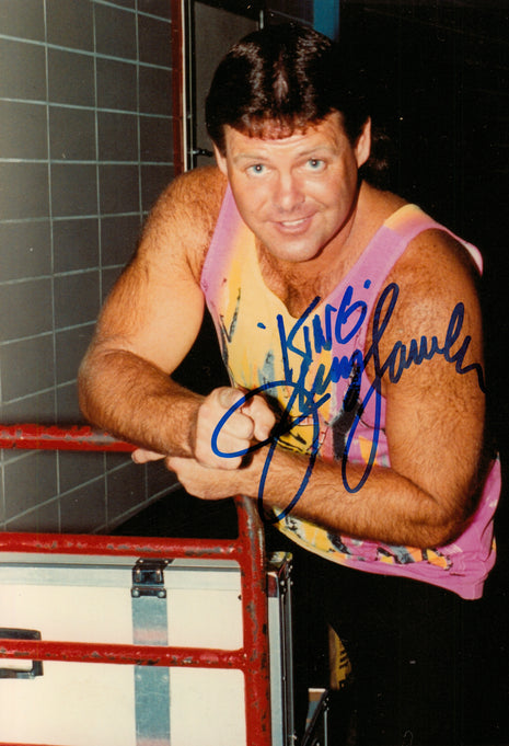 Jerry Lawler signed 8x10 Photo