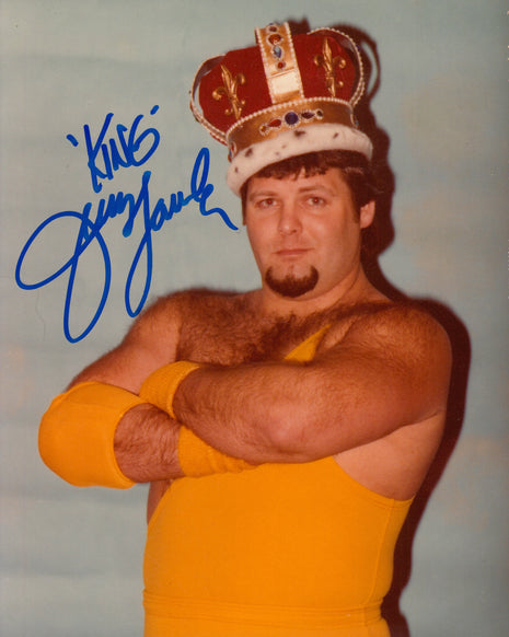 Jerry Lawler signed 8x10 Photo