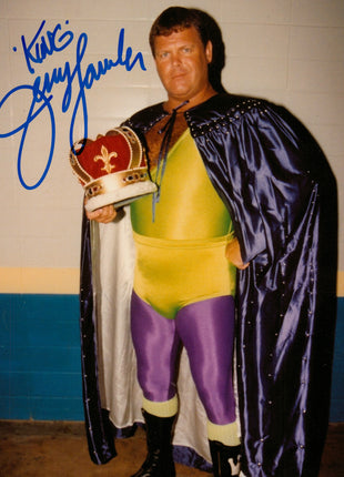 Jerry Lawler signed 8x10 Photo