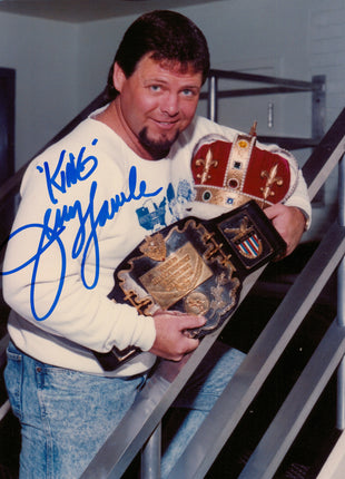 Jerry Lawler signed 8x10 Photo