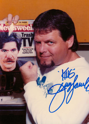 Jerry Lawler signed 8x10 Photo