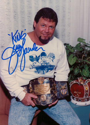 Jerry Lawler signed 8x10 Photo