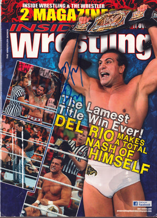 CM Punk signed Inside Wrestling Magazine November 2011