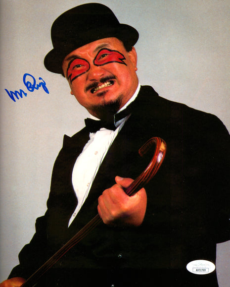 Mr Fuji signed 8x10 Photo (w/ JSA)