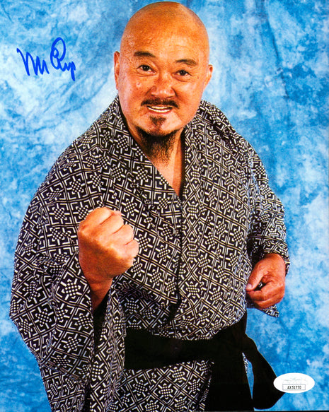 Mr Fuji signed 8x10 Photo (w/ JSA)