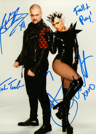 Karrion Kross & Scarlett dual signed 8x10 Photo