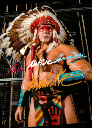 Tatanka signed 8x10 Photo