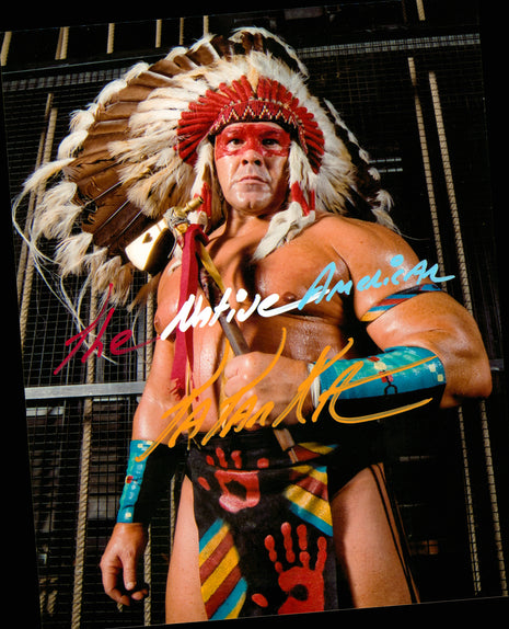 Tatanka signed 8x10 Photo