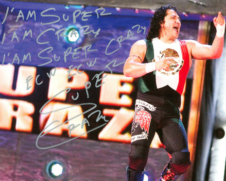Super Crazy signed 8x10 Photo