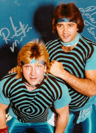 Ricky Morton & Robert Gibson dual signed 8x10 Photo