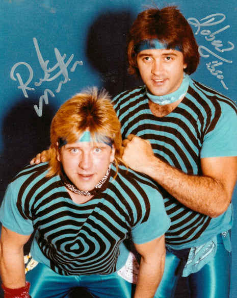 Ricky Morton & Robert Gibson dual signed 8x10 Photo