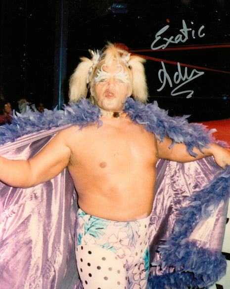 Exotic Adrian Street signed 8x10 Photo