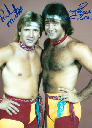 Ricky Morton & Robert Gibson dual signed 8x10 Photo