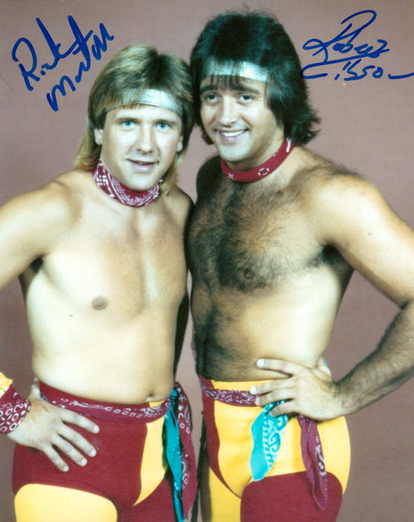 Ricky Morton & Robert Gibson dual signed 8x10 Photo