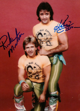 Ricky Morton & Robert Gibson dual signed 8x10 Photo