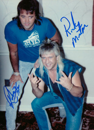 Ricky Morton & Robert Gibson dual signed 8x10 Photo