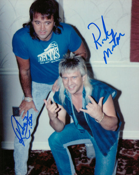 Ricky Morton & Robert Gibson dual signed 8x10 Photo