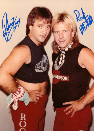 Ricky Morton & Robert Gibson dual signed 8x10 Photo