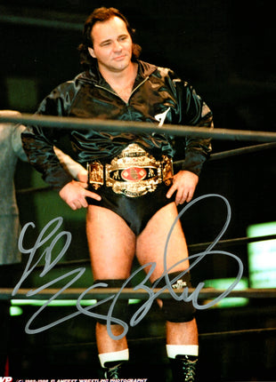 Larry Zbyszko signed 8x10 Photo