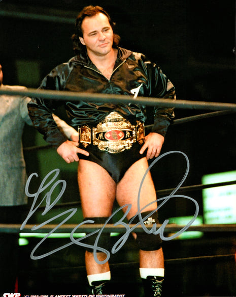 Larry Zbyszko signed 8x10 Photo