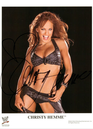 Christy Hemme signed 8x10 Photo