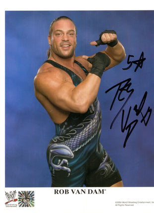 Rob Van Dam signed 8x10 Photo